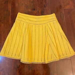 Yellow skirt